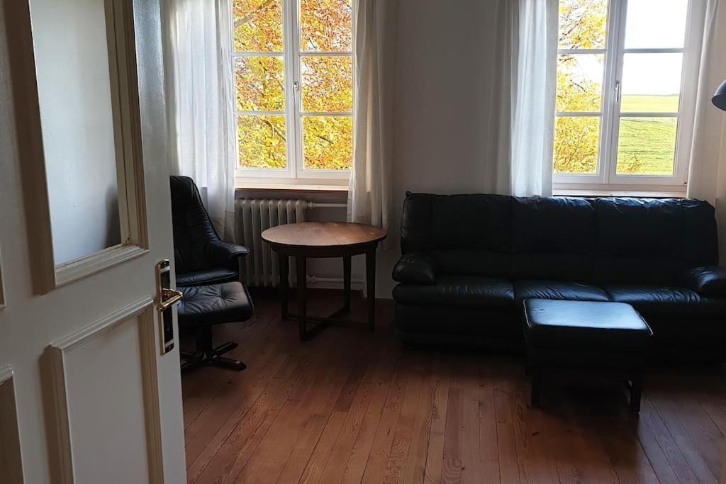 Ferienwohnung In Der Villa Sana Mit Grossem Garten Rofingen Exterior foto